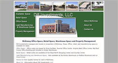 Desktop Screenshot of dillinvestments.com